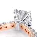 Verragio Pave Round Engagement Ring