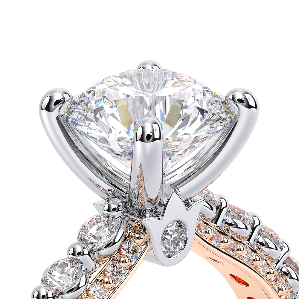 Verragio Pave Round Engagement Ring