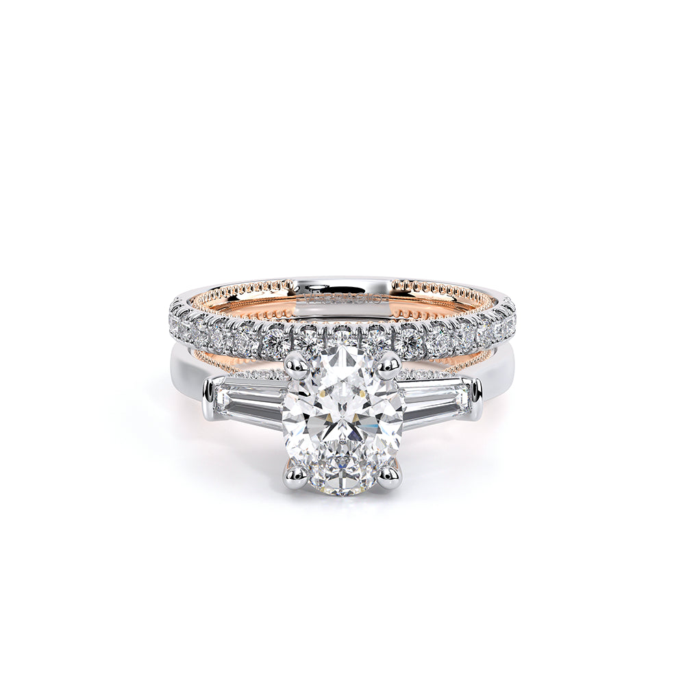 Renaissance-991OV-S-18K Two Tone Oval