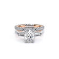 Verragio Three-Stone Oval Engagement Ring
