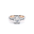 Verragio Three-Stone Oval Engagement Ring