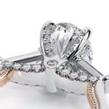 Verragio Three-Stone Oval Engagement Ring