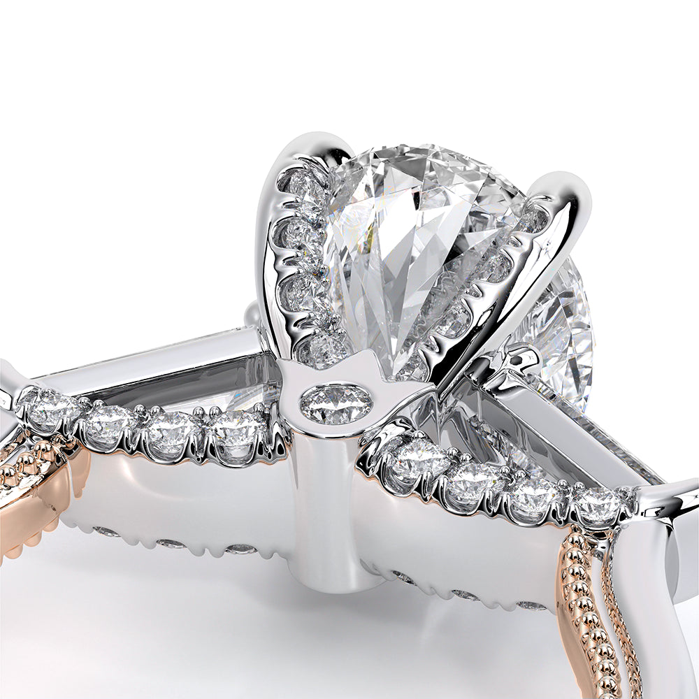 Renaissance-991OV-S-18K Two Tone Oval