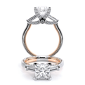 Verragio Three-Stone Princess Engagement Ring