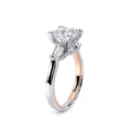 Renaissance-991P-S-14K Two Tone Princess