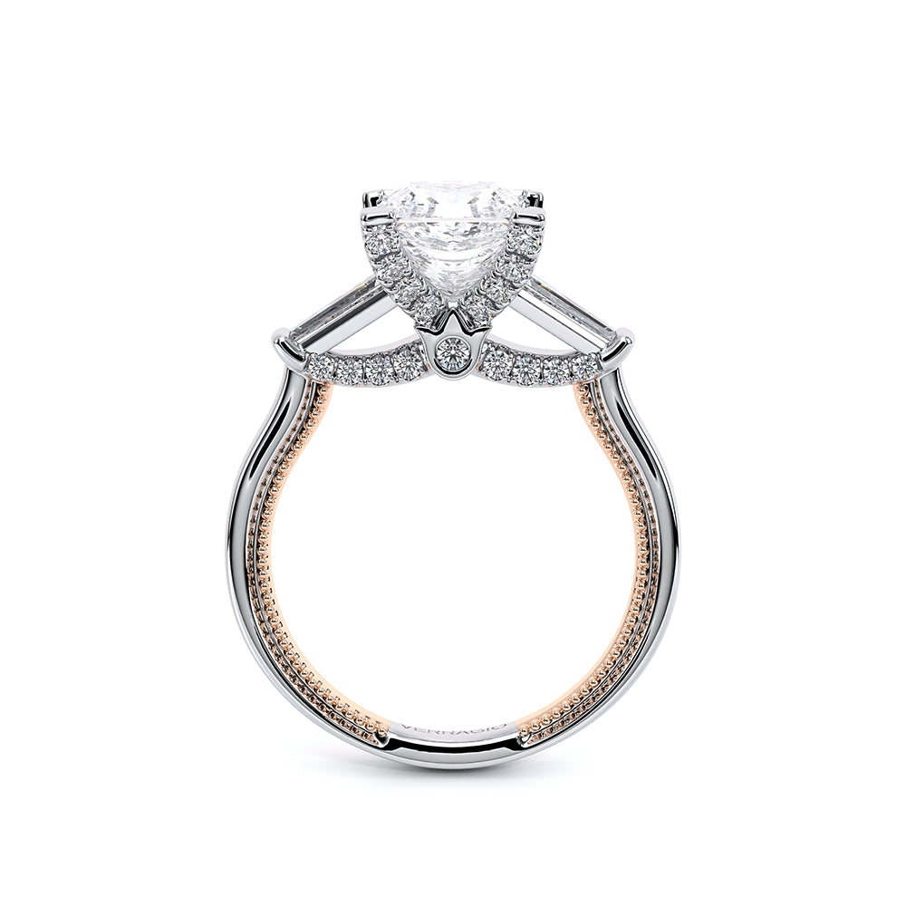 Renaissance-991P-S-18K Two Tone Princess