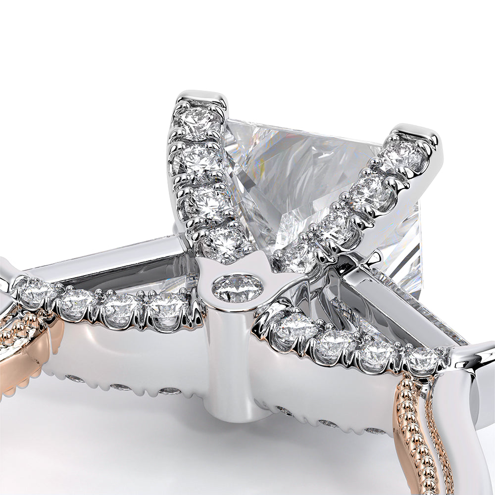 Renaissance-991P-S-14K Two Tone Princess