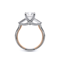 Verragio Three-Stone Round Engagement Ring