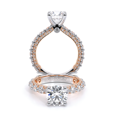 Verragio Pave Round Engagement Ring