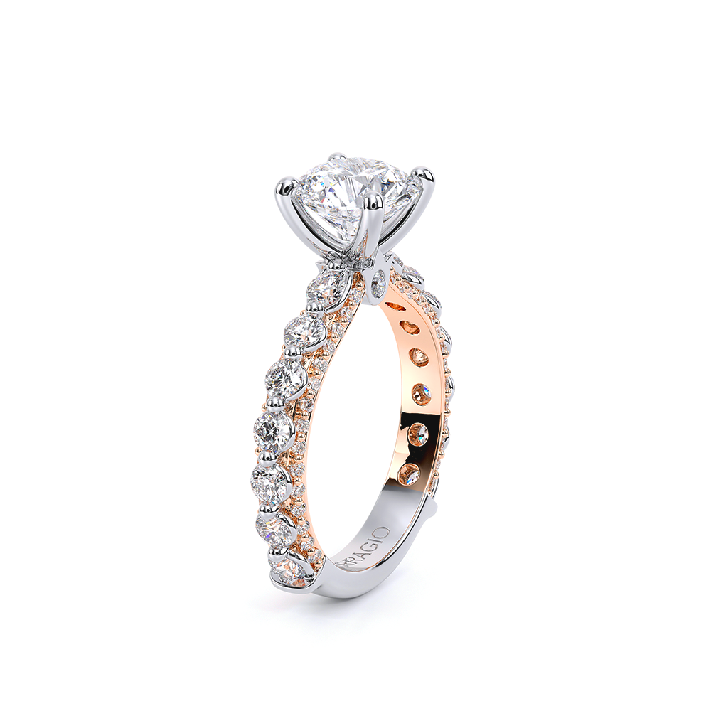 Verragio Pave Round Engagement Ring