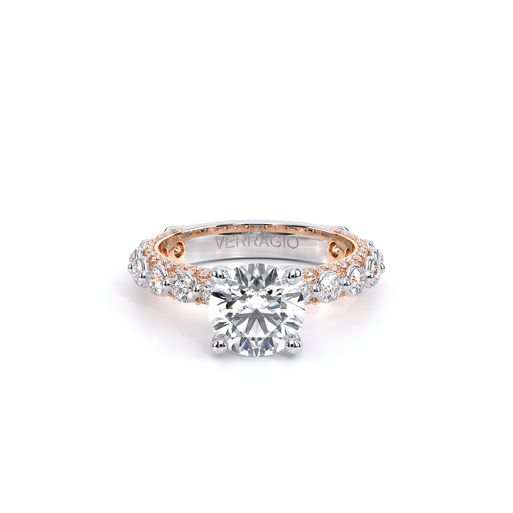 Verragio Pave Round Engagement Ring
