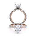 Verragio Pave Pear Engagement Ring