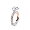 Verragio Pave Pear Engagement Ring