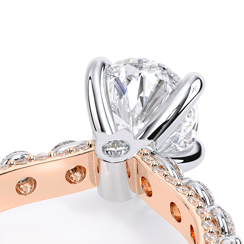 Verragio Pave Pear Engagement Ring