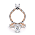 Verragio Pave Oval Engagement Ring