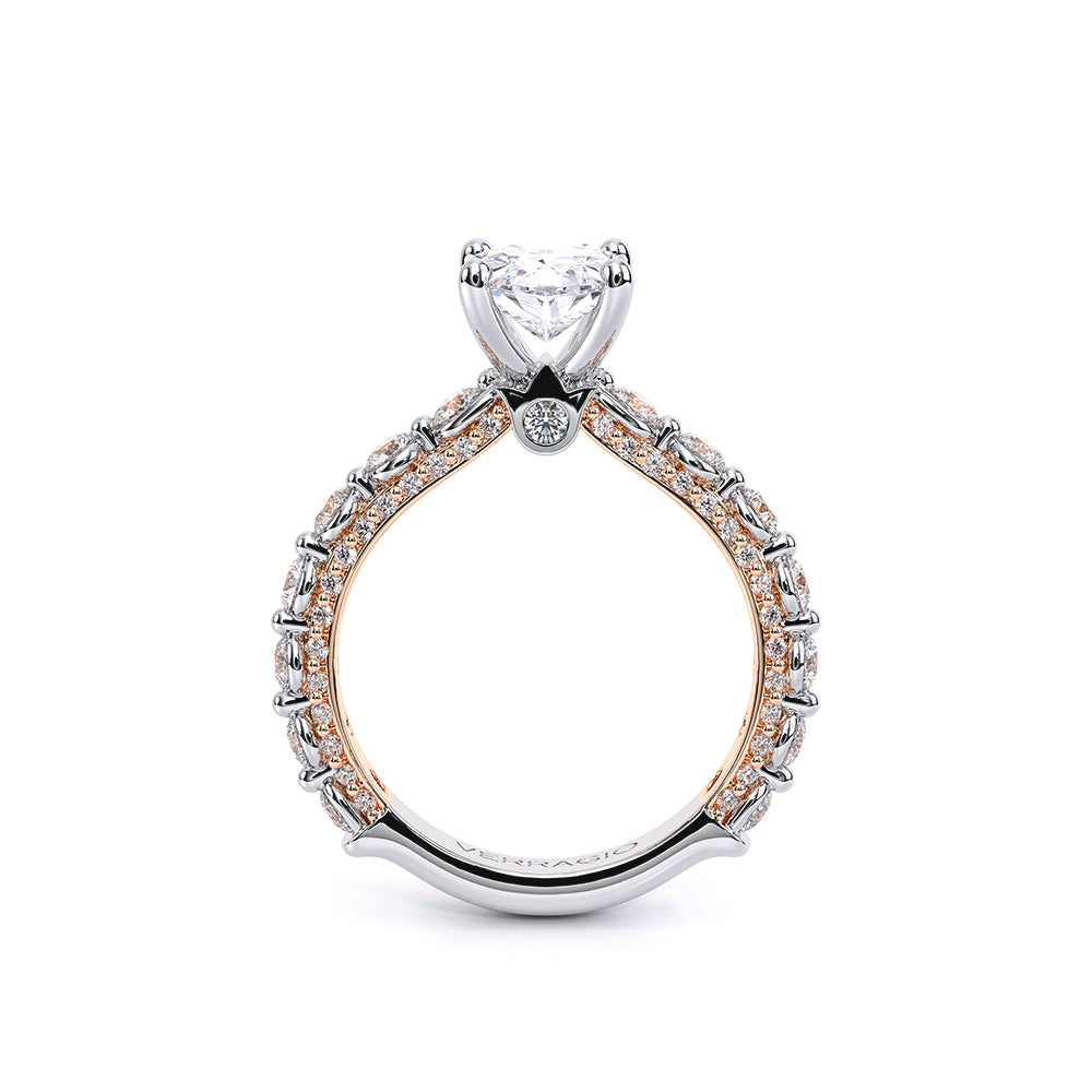 Couture-0488ov25-18k Two Tone Oval
