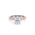 Verragio Pave Oval Engagement Ring