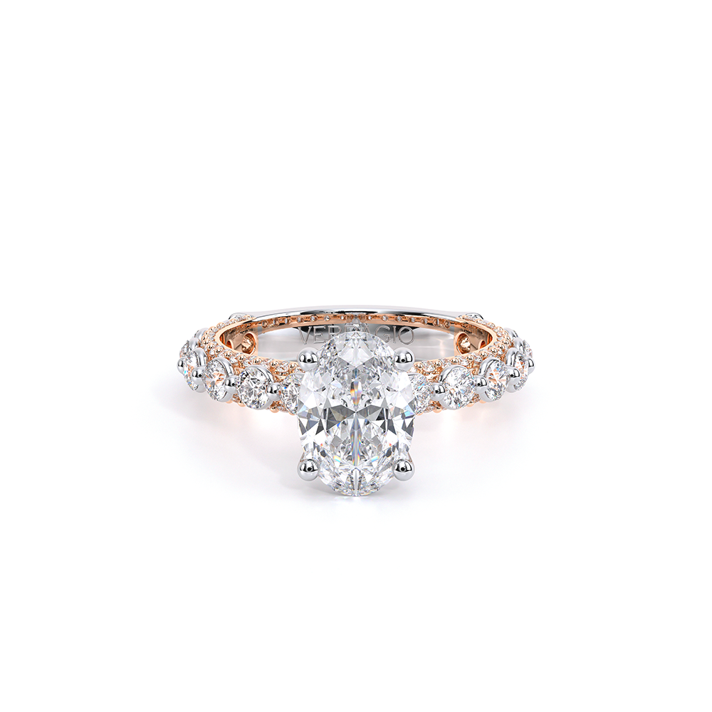 Verragio Pave Oval Engagement Ring