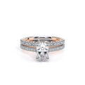 Verragio Pave Oval Engagement Ring