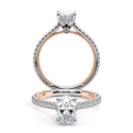 Verragio Pave Oval Engagement Ring