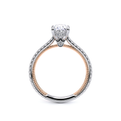 Verragio Pave Oval Engagement Ring