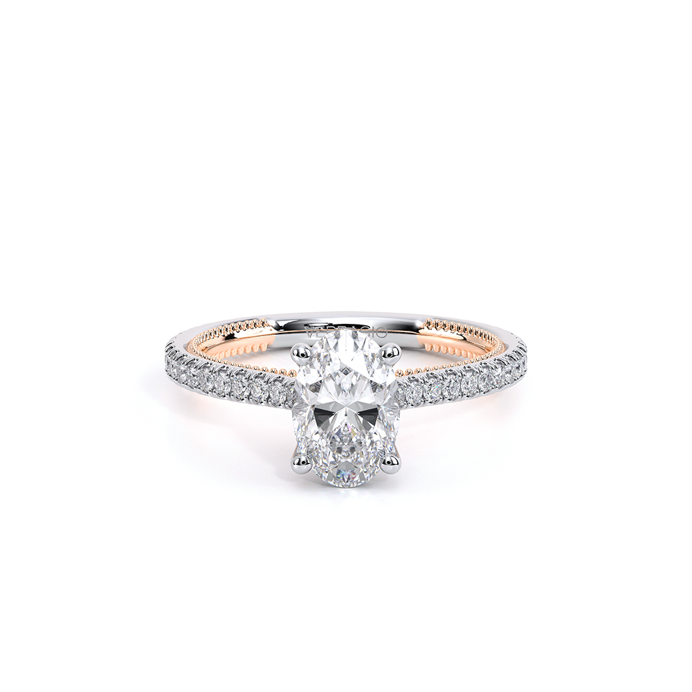 Verragio Pave Oval Engagement Ring