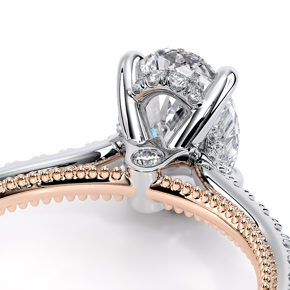 Verragio Pave Oval Engagement Ring