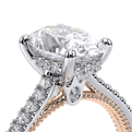 Verragio Pave Oval Engagement Ring