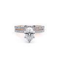 Verragio Pave Pear Engagement Ring