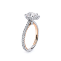 Verragio Pave Pear Engagement Ring