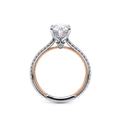Verragio Pave Pear Engagement Ring