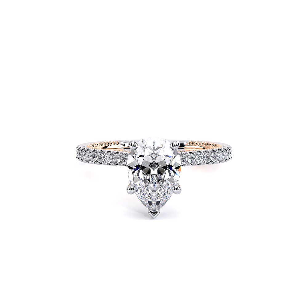 Verragio Pave Pear Engagement Ring