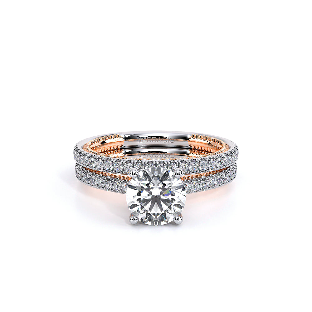 Renaissance-992R13-18K Two Tone Round