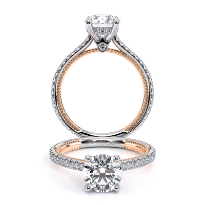 Verragio Pave Round Engagement Ring
