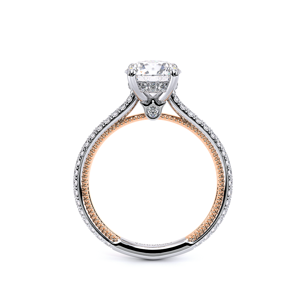 Verragio Pave Round Engagement Ring