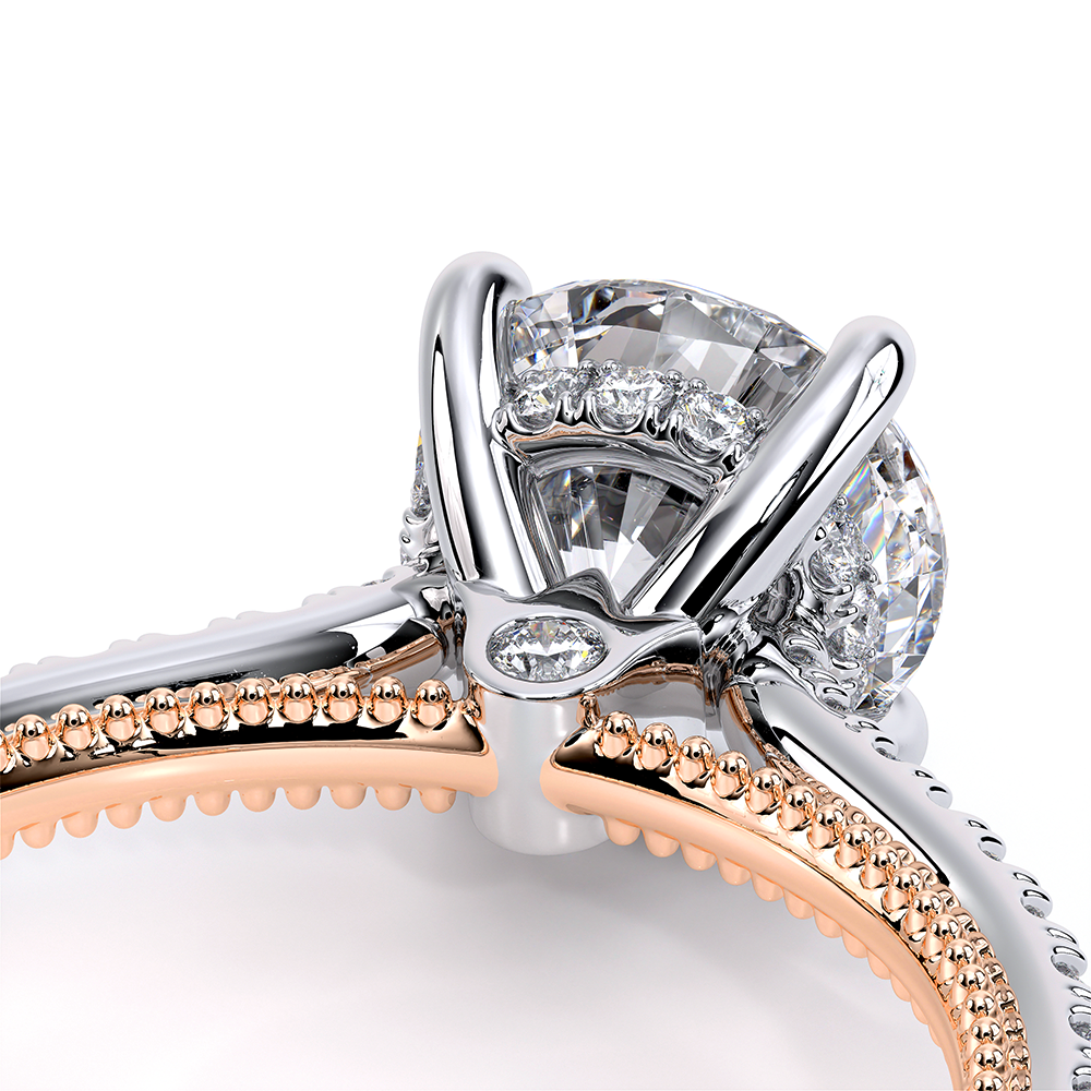 Verragio Pave Round Engagement Ring