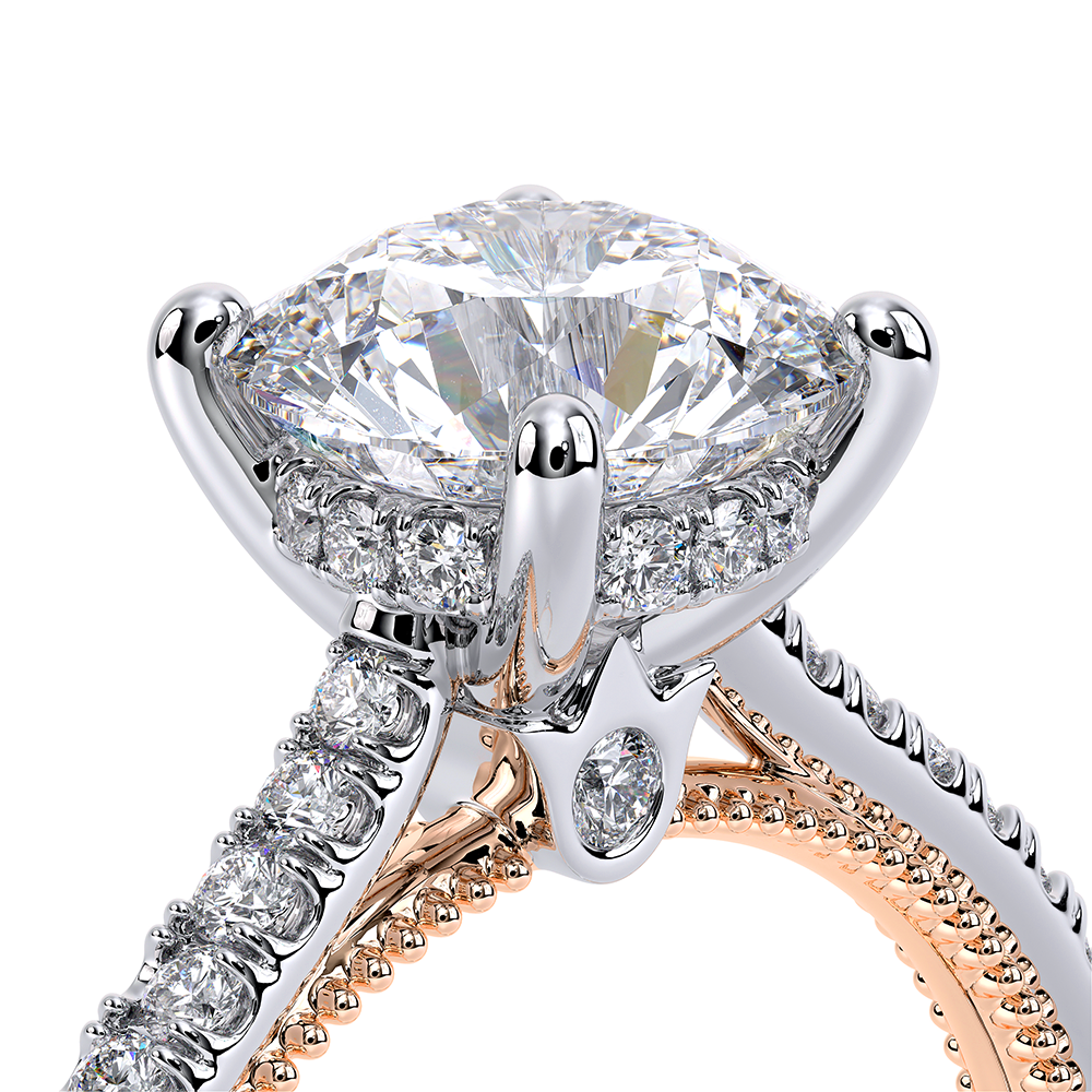 Verragio Pave Round Engagement Ring