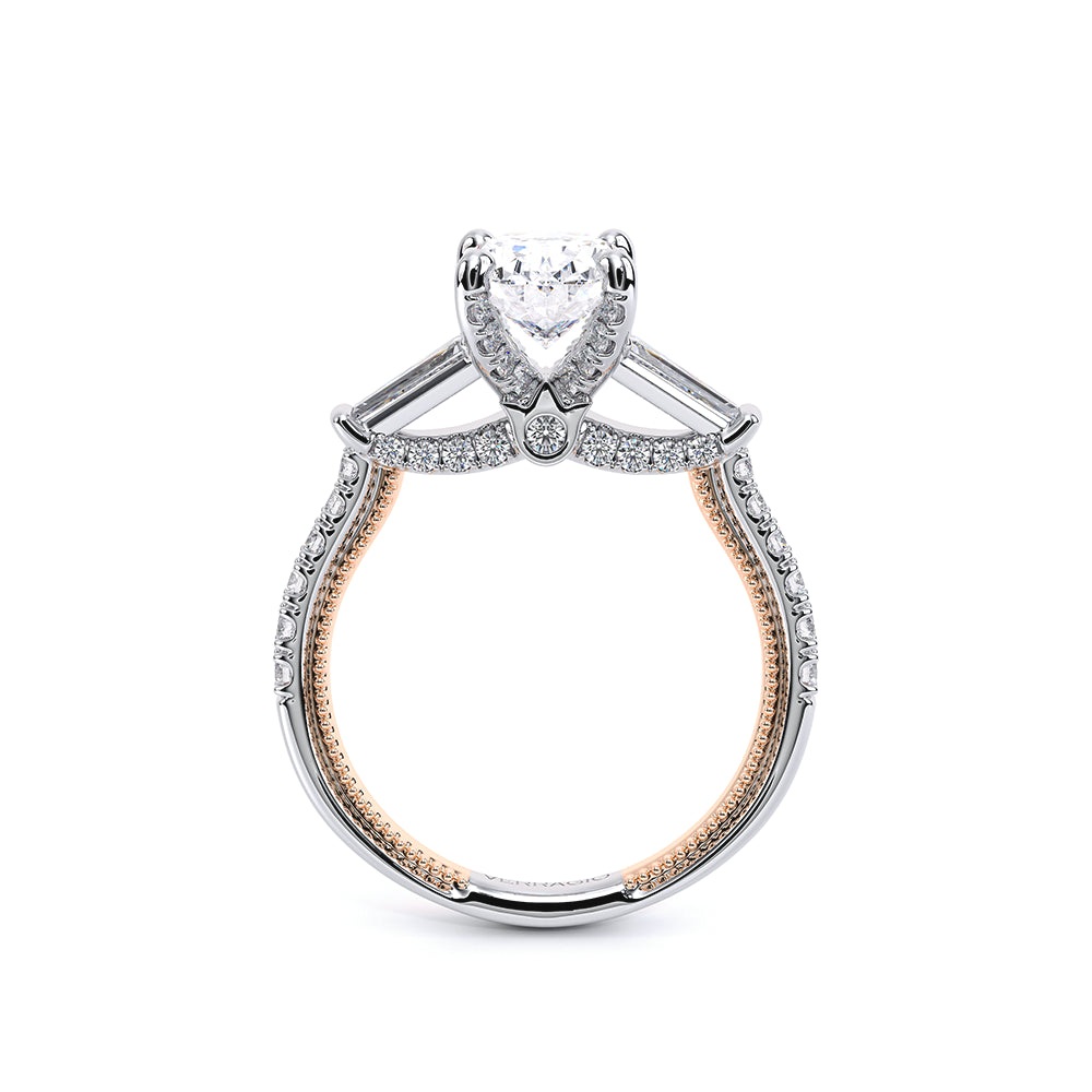 Renaissance-991OV15-18K Two Tone Oval