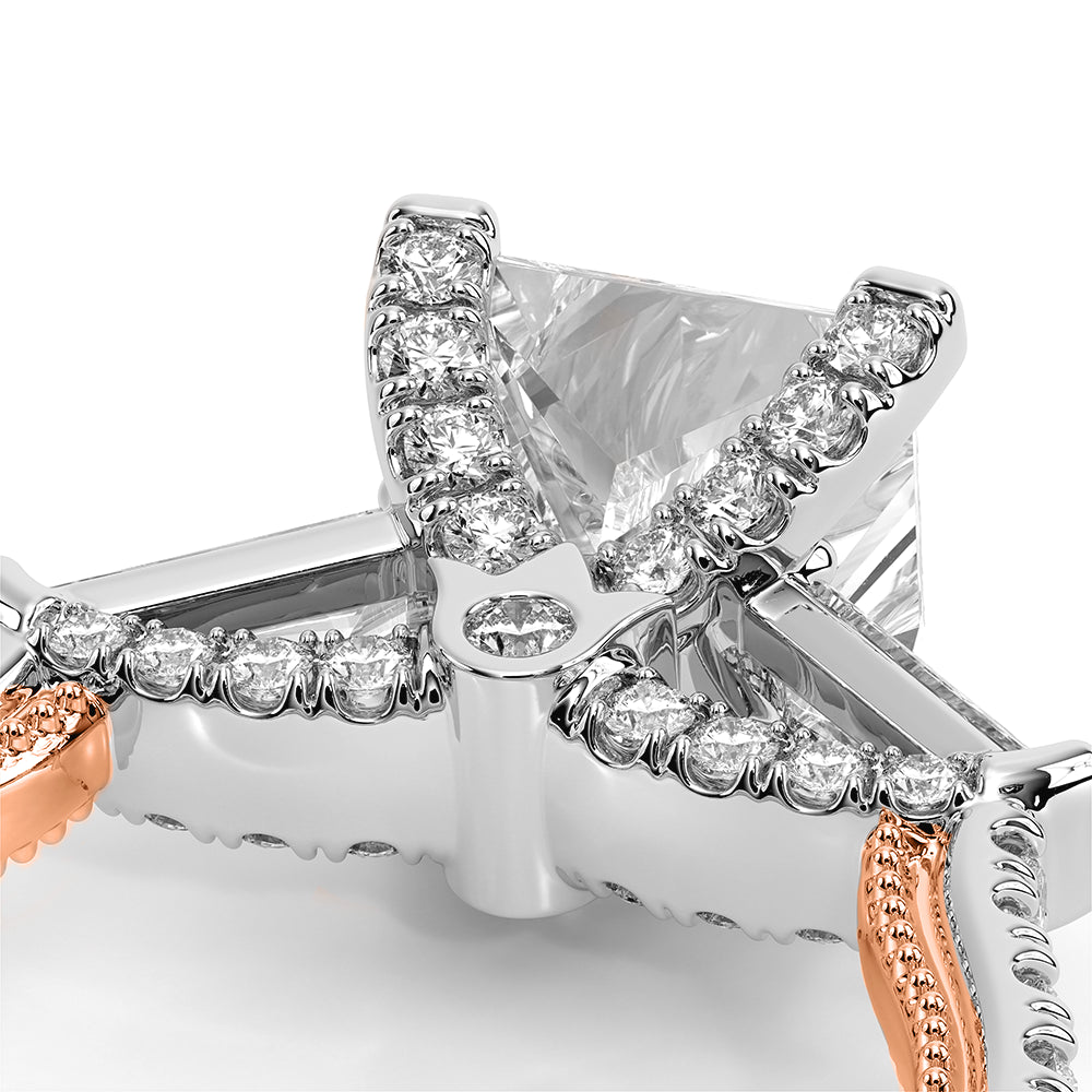 Renaissance-991P15-14K Two Tone Princess