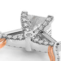 Renaissance-991P15-18K Two Tone Princess