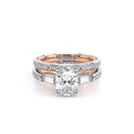 Verragio Three-Stone Oval Engagement Ring