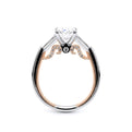 Verragio Three-Stone Oval Engagement Ring