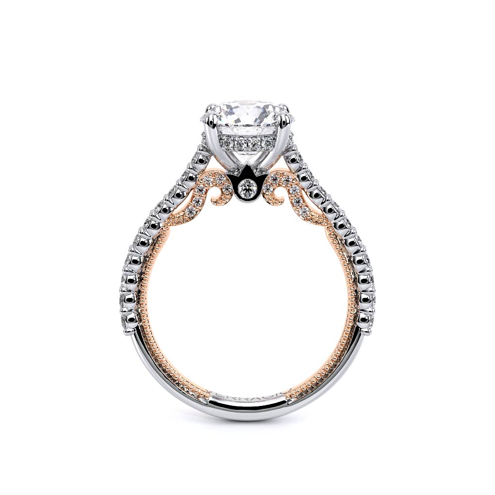 Verragio Pave Round Engagement Ring
