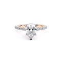 Verragio Pave Pear Engagement Ring