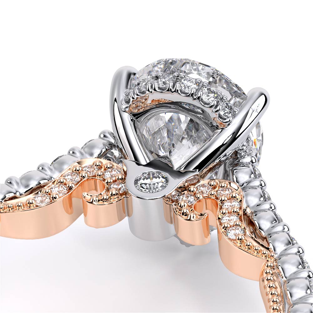 Verragio Pave Pear Engagement Ring