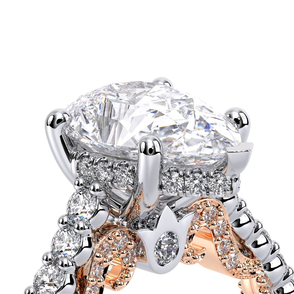 Verragio Pave Pear Engagement Ring