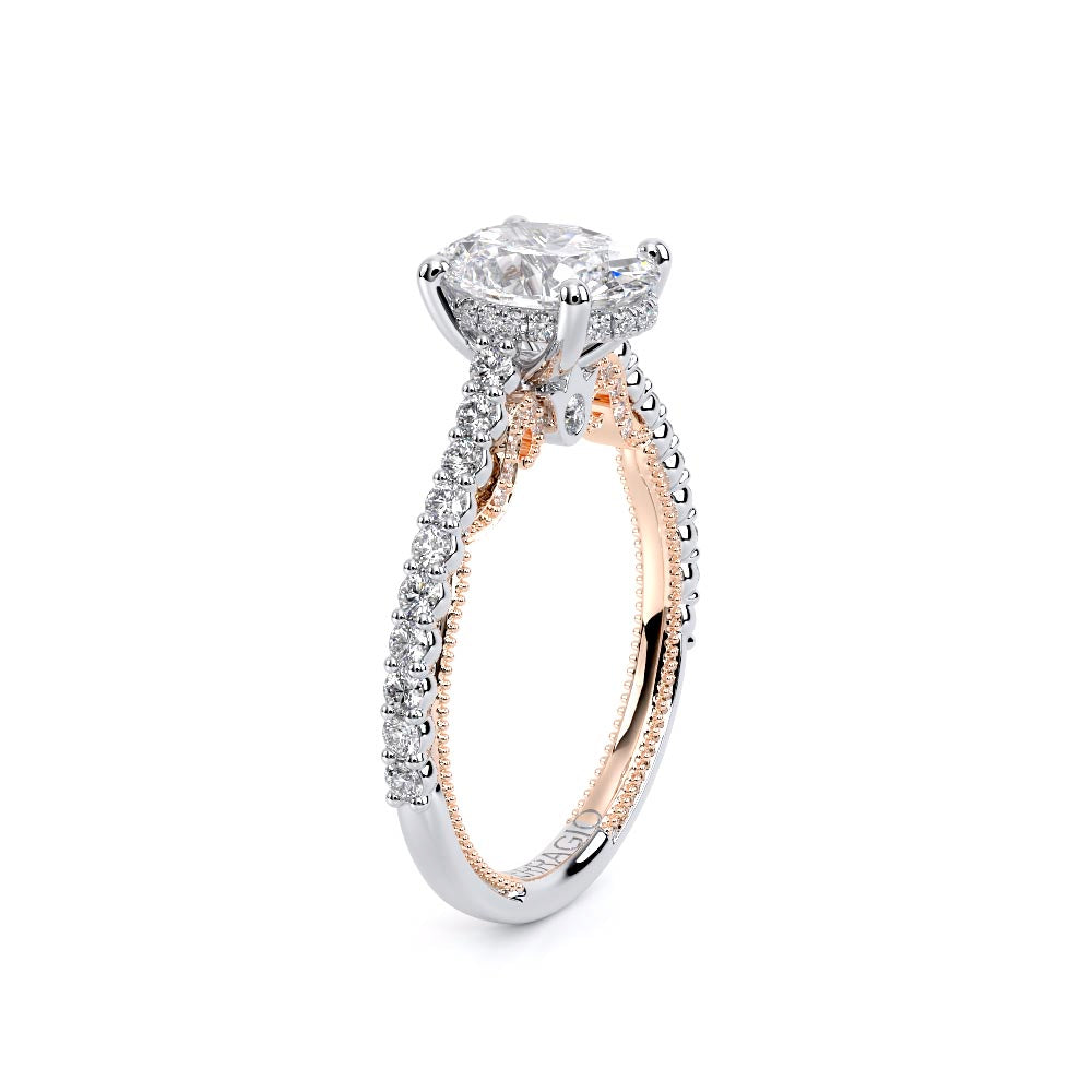 Insignia-7111ov-18k Two Tone Oval
