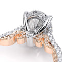 Verragio Pave Oval Engagement Ring