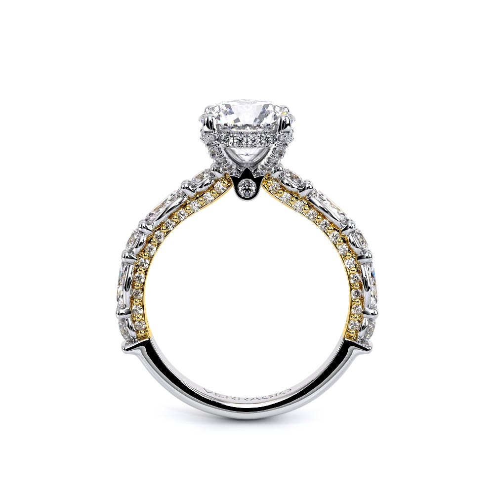Verragio Pave Round Engagement Ring
