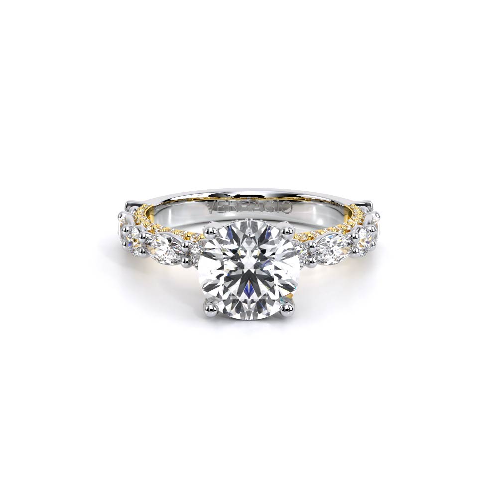 Verragio Pave Round Engagement Ring